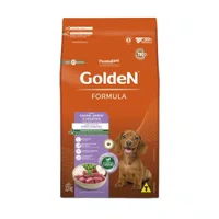 Ração Golden para Cães Filhotes Raças Pequenas Sabor Carne e Arroz 3Kg
