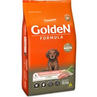 Ração Golden para Cães Filhotes Raças Pequenas Sabor Frango e Arroz 10,1Kg