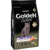 Ração Golden para Gatos Adultos Sabor Salmão 10,1Kg