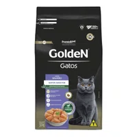 Ração Golden para Gatos Adultos Sabor Salmão 3Kg
