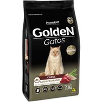 Ração Golden para Gatos Castrados Sabor Carne 10,1Kg