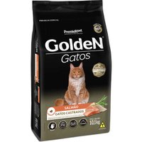 Ração Golden para Gatos Castrados Sabor Salmão 10,1Kg
