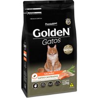 Ração Golden para Gatos Castrados Sabor Salmão 1Kg