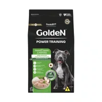 Ração Golden Power Training para Cães Adultos Sabor Frango e Arroz 15Kg