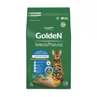 Ração Golden Seleção Natural para Gatos Castrados Sabor Abóbora 3Kg