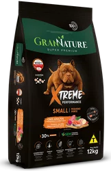 Ração Gran Nature Xtreme Small para Cães Raças Pequenas 12Kg