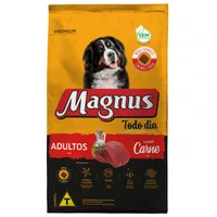 Ração Magnus Todo Dia para Cães Adultos Sabor Carne 15Kg