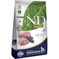 Ração N&D Prime para Cães Adultos Raças Médias Sabor Cordeiro e Blueberry 10,1Kg