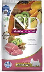 Ração N&D Tropical Selection para Cães Adultos Raças Pequenas Sabor Suíno e Frutas Tropicais 2,5Kg