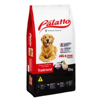 Ração Pet Palatto Tradicional para Cães Adultos Sabor Peru e Arroz 15Kg
