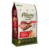 Ração Pet Palatto Tradicional para Cães Adultos Sabor Peru e Arroz 15Kg