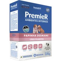 Ração Premier Ambientes Internos Papinha Desmame para Cães Filhotes 1Kg