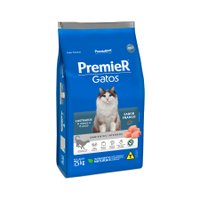 Ração Premier Ambientes Internos para Gatos Castrados Sabor Frango 7,5Kg