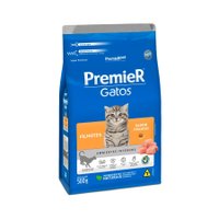 Ração Premier Ambientes Internos para Gatos Filhotes Sabor Frango 500g