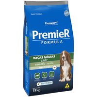 Ração Premier Fórmula Light para Cães Adultos Raças Médias Sabor Frango 15Kg