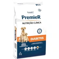 Ração Premier Nutrição Clínica Diabetes para Cães Adultos Raças Médias e Grandes 10,1Kg