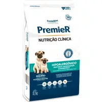 Ração Premier Nutrição Clínica Hipoalergênico Cães Adultos Raças Pequenas Sabor Proteína Hidrolisada e Mandioca 10,1Kg