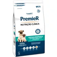 Ração Premier Nutrição Clínica Hipoalergênico Cães Adultos Raças Pequenas Sabor Proteína Hidrolisada e Mandioca 2Kg