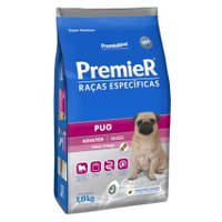 Ração Premier Raças Específicas Pug para Cães Adultos Sabor Frango 1Kg