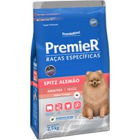Ração Premier Raças Específicas Spitz Alemão para Cães Adultos Sabor Frango 2,5Kg