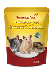 Banho a Seco Reino das Aves para Hamsters e Chinchilas 700g