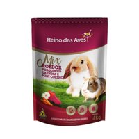 Ração Reino das Aves Mix Roedor para Porquinho da índia e Mini Coelho 4Kg