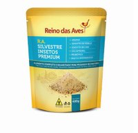 Ração Reino das Aves Silvestre Insetos Premium para Pássaros 400g