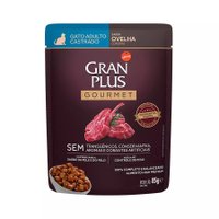 Sachê Gran Plus Gourmet para Gatos Castrados Sabor Ovelha 85g