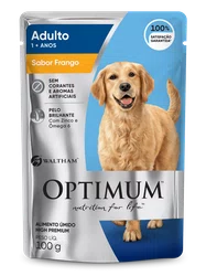 Sachê Optimum para Cães Adultos Sabor Frango 100g