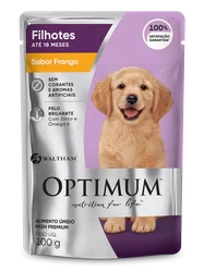 Sachê Optimum para Cães Filhotes Sabor Frango 100g