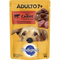 Sachê Pedigree para Cães Adultos Sênior 7+ Sabor Carne ao Molho 100g