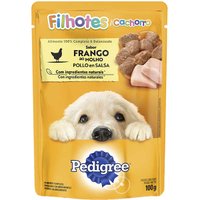 Sachê Pedigree para Cães Filhotes Sabor Frango ao Molho 100g
