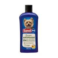 SANOL DOG SHAMPOO ANTIPULGAS 500ML
