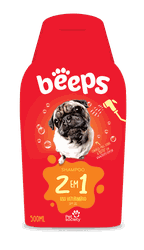 Shampoo Beeps 2 em 1 para Cães e Gatos 500ml