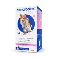 Suplemento Alimentar CondroPlex 1000 para Cães e Gatos 60 Cápsulas