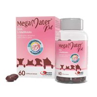 Suplemento Alimentar Agener União Mega Mater Pet para Cães e Gatos 60 Cápsulas