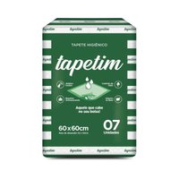 TAPETE HIGIENICO TAPETIM 7UN 60X60CM