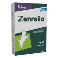 Tratamento Dermatológico Elanco Zenrelia para Cães 30 Comprimidos 6,4mg