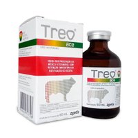 Vermífugo Injetável Zoetis Treo Ace para Bovinos 50ml