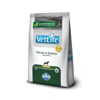 Ração Vet Life Obesity e Diabetic Fish para Cães 2Kg