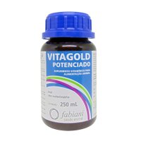 Suplemento Vitamínico Fabiani Saúde Animal Vita Gold Potenciado para Animais de Produção 250ml