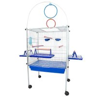 VIVEIRO CALOPSITA TRIPLEX AZUL