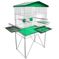 VIVEIRO TRIPLEX CALOPSITA VERDE CONTRERA