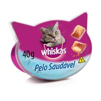 Petiscos Whiskas Temptation Pelo Saudável para Gatos 40g