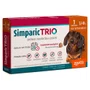 Antipulgas, Carrapaticida e Vermífugo Simparic Trio para Cães de 5,1 a 10,1kg 1un