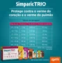 Antipulgas, Carrapaticida e Vermífugo Simparic Trio para Cães de 1,25 a 2,5kg 1un
