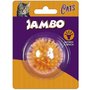 BRINQUEDO BOLA LUZ ESPINHO MINI CAT LARANJA JAMBO PET