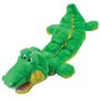 Brinquedo Jambo Pet Mordedor Pelúcia Jacaré Multi Squeaker para Cães