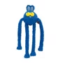 Brinquedo Qmonster Coelho Puxa Puxa Azul para Cães