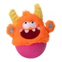Brinquedo Qmonster Little Monster João Bobo Laranja para Cães